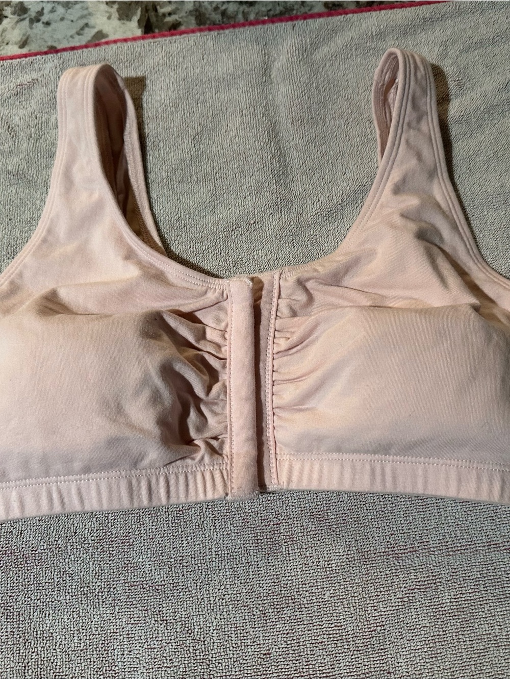 Fruit of the Loom Front-Closure Bra - Light Pink